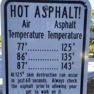 Summer and it is HOT🌅🔥☀️🌡please be aware of pets & children
